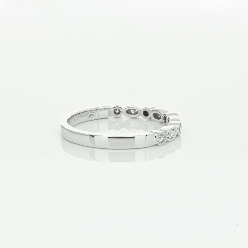 18ct White Gold Diamond Aura Ring-Ring-Walker & Hall