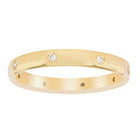 18ct Yellow Gold Diamond Lucky Band - Ring - Walker & Hall