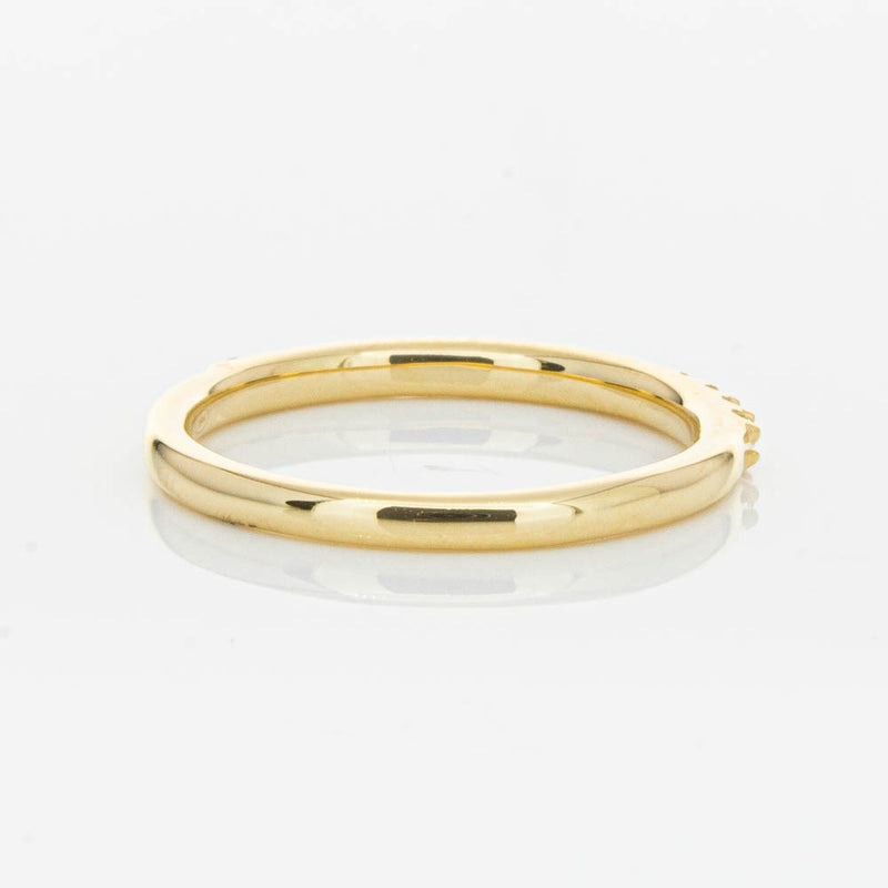 18ct Yellow Gold .20ct Diamond Manhattan Band-Ring-Walker & Hall