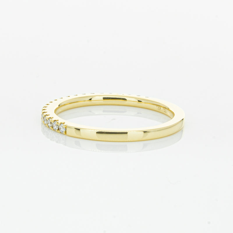 18ct Yellow Gold Diamond Millie Band-Ring-Walker & Hall