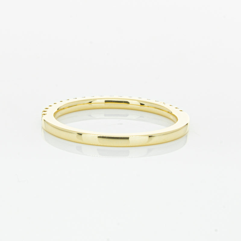 18ct Yellow Gold Diamond Millie Band-Ring-Walker & Hall