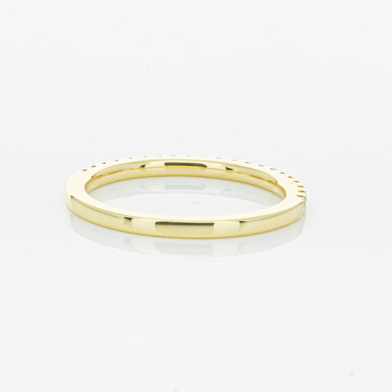 18ct Yellow Gold Diamond Millie Band-Ring-Walker & Hall