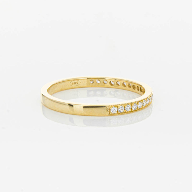 18ct Yellow Gold .16ct Diamond Galaxis Band-Ring-Walker & Hall