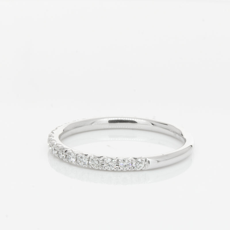 18ct White Gold .34ct Diamond Comet Band-Ring-Walker & Hall