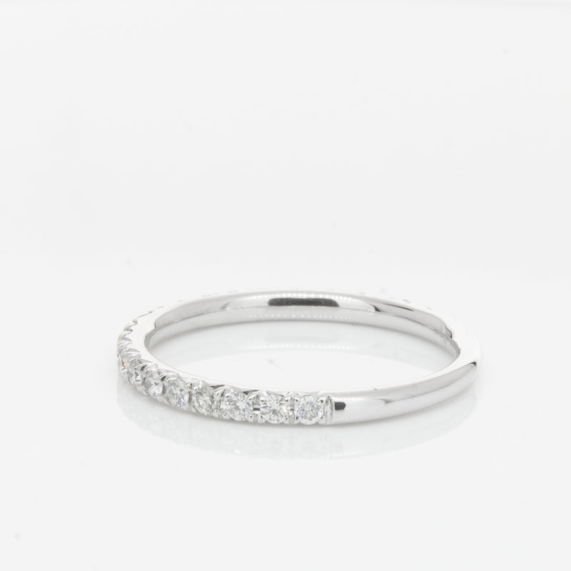 18ct White Gold .34ct Diamond Comet Band-Ring-Walker & Hall