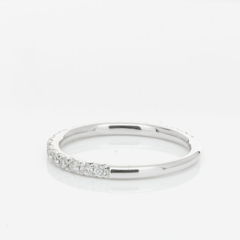 18ct White Gold .34ct Diamond Comet Band-Ring-Walker & Hall