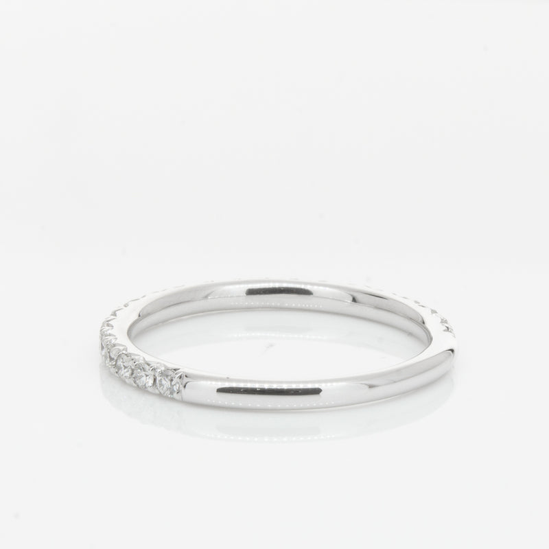 18ct White Gold .34ct Diamond Comet Band-Ring-Walker & Hall