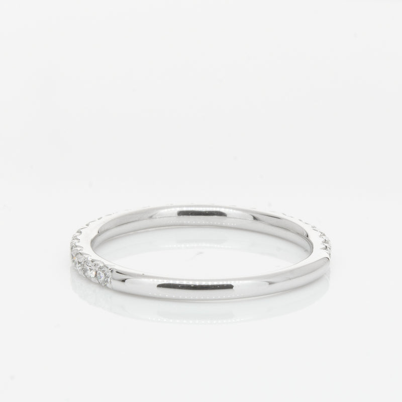 18ct White Gold .34ct Diamond Comet Band-Ring-Walker & Hall