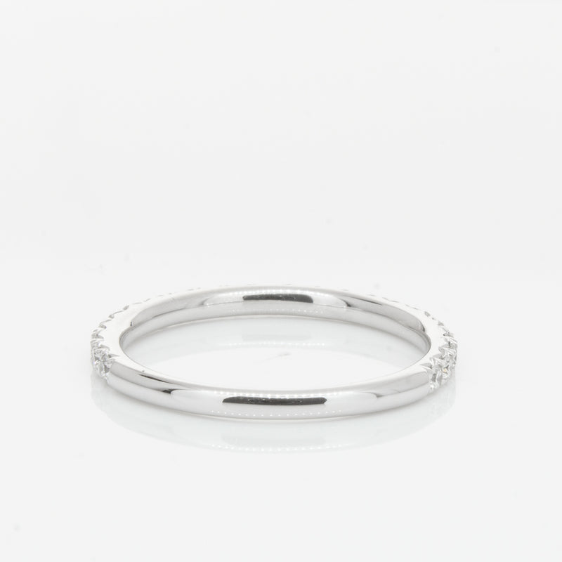 18ct White Gold .34ct Diamond Comet Band-Ring-Walker & Hall