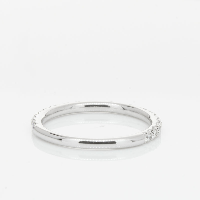 18ct White Gold .34ct Diamond Comet Band-Ring-Walker & Hall