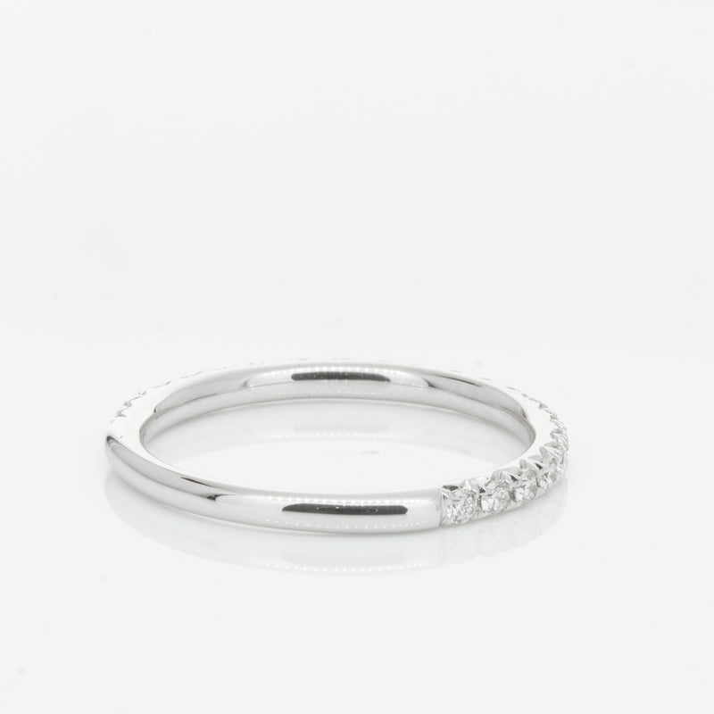 18ct White Gold .34ct Diamond Comet Band-Ring-Walker & Hall