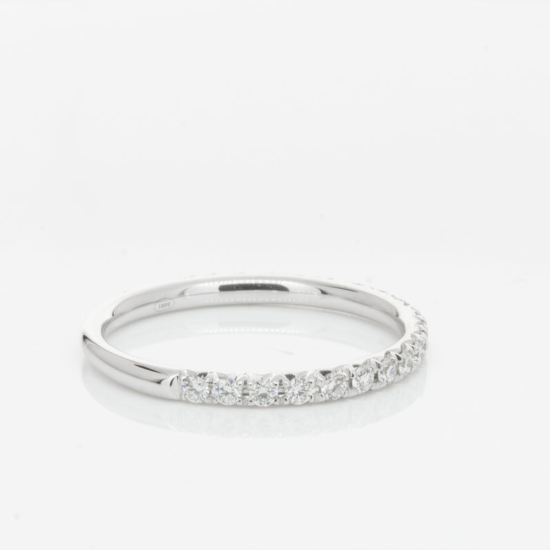 18ct White Gold .34ct Diamond Comet Band-Ring-Walker & Hall