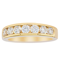 18ct Yellow Gold .95ct Diamond Tigris Ring - Ring - Walker & Hall