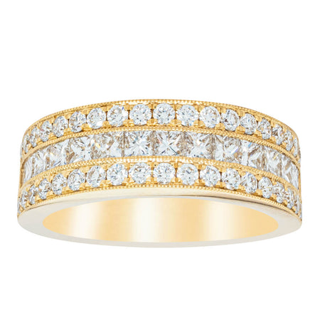 18ct Yellow Gold 1.41ct Diamond Legacy Ring-Ring-Walker & Hall