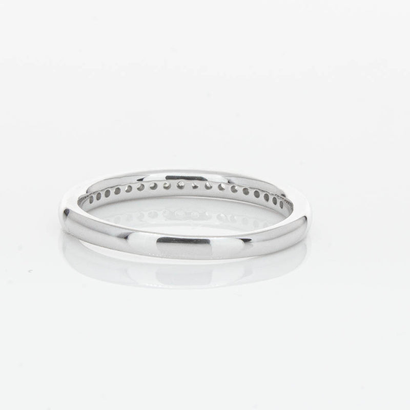 14ct White Gold Diamond Vida Band-Ring-Walker & Hall