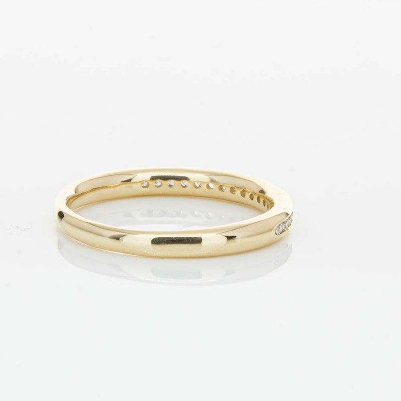 14ct Yellow Gold Diamond Vida Band-Ring-Walker & Hall