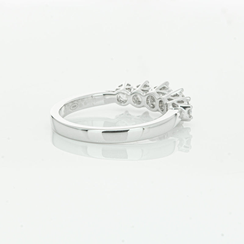 18ct White Gold .81ct Diamond Monarch Ring-Ring-Walker & Hall