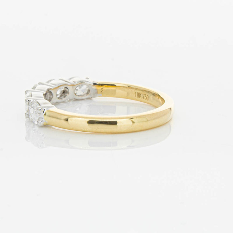 18ct Yellow Gold 1.01ct Oval Cut Diamond Panorama Ring-Ring-Walker & Hall