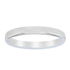18ct White Gold 2.5mm Band - Ring - Walker & Hall