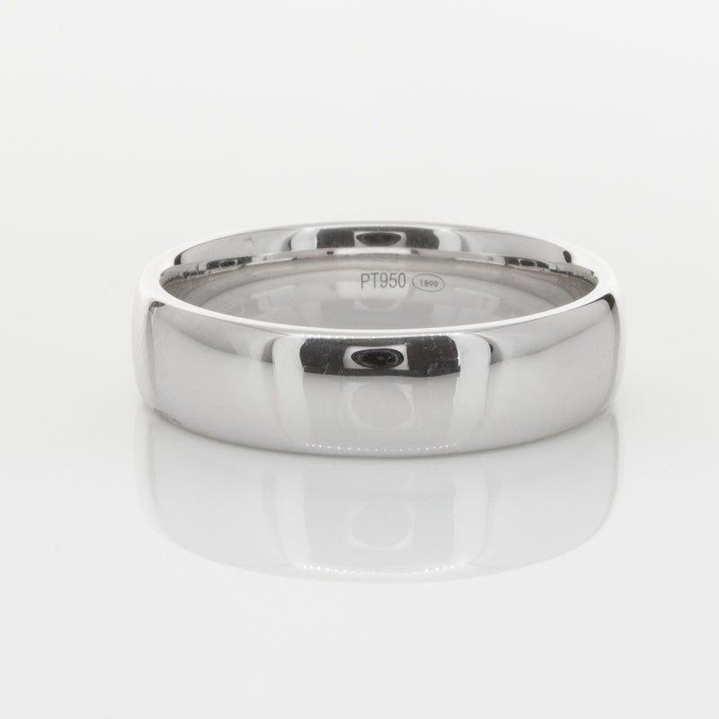 Platinum 6mm Band-Ring-Walker & Hall