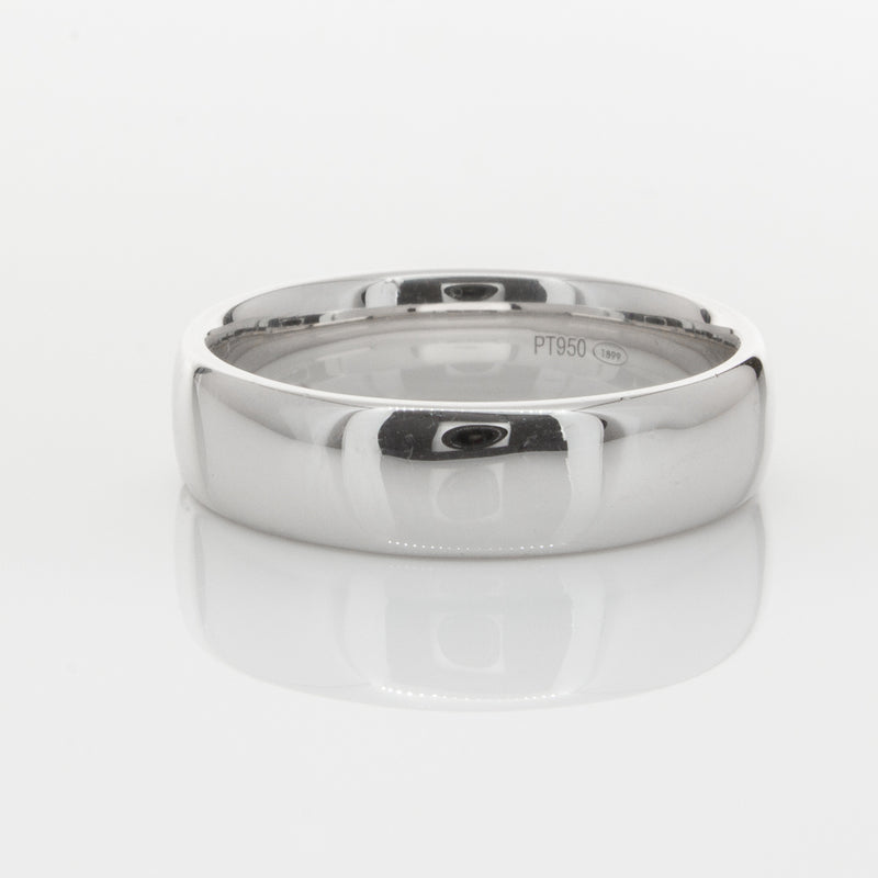 Platinum 6mm Band-Ring-Walker & Hall