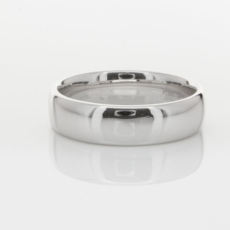 Platinum 6mm Band-Ring-Walker & Hall