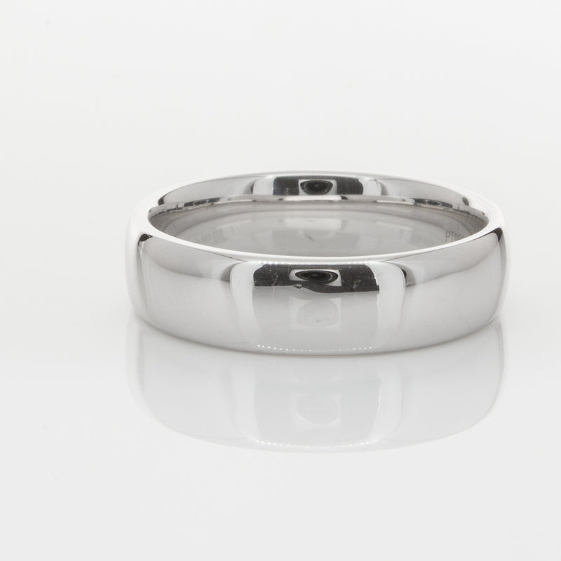 Platinum 6mm Band-Ring-Walker & Hall