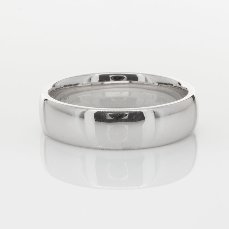 Platinum 6mm Band-Ring-Walker & Hall