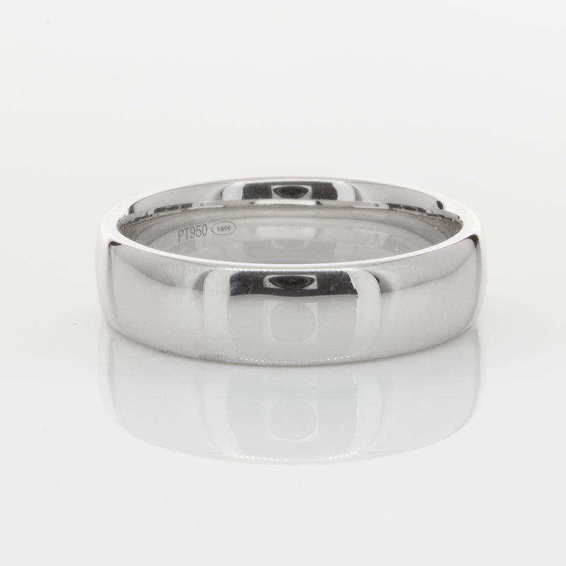 Platinum 6mm Band-Ring-Walker & Hall