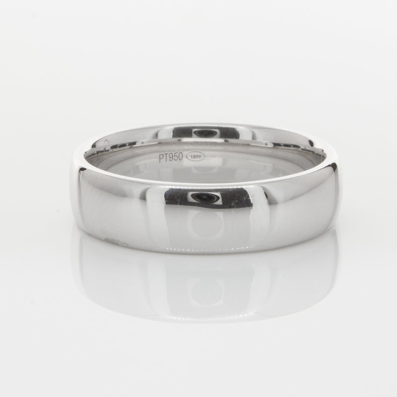 Platinum 6mm Band-Ring-Walker & Hall