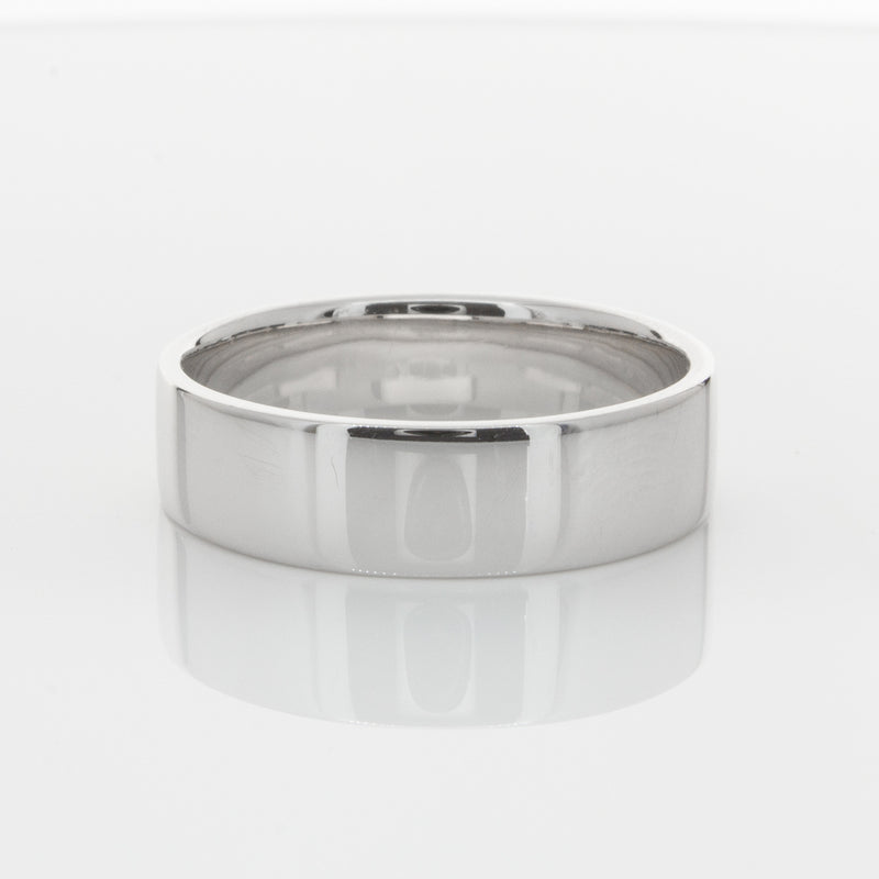 Platinum 6mm Band-Ring-Walker & Hall