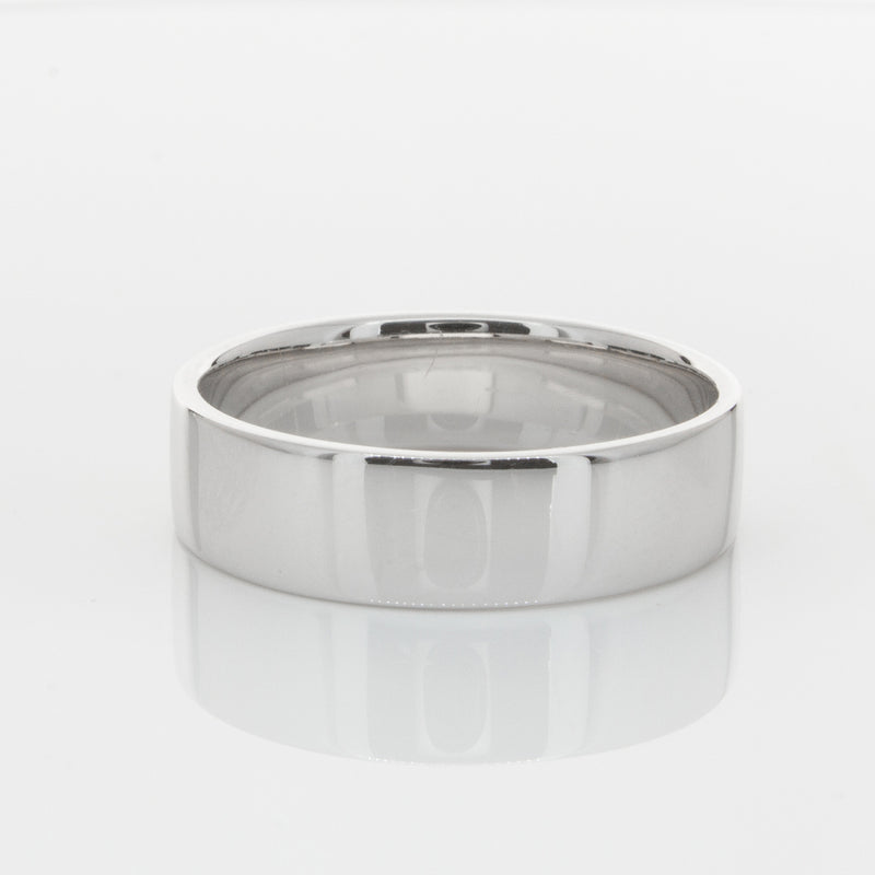 Platinum 6mm Band-Ring-Walker & Hall