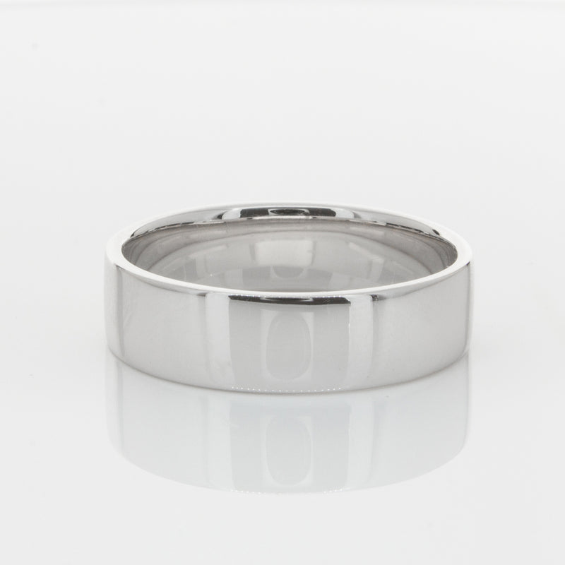 Platinum 6mm Band-Ring-Walker & Hall
