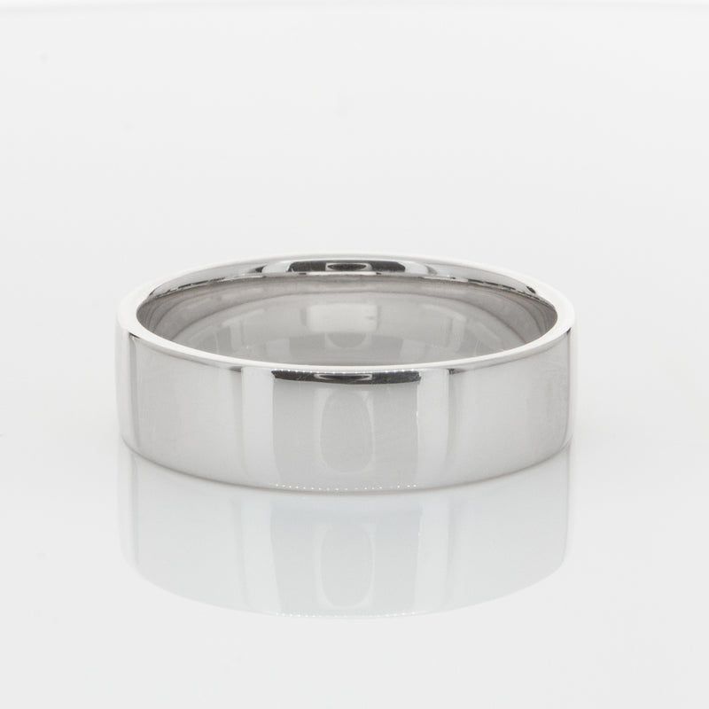 Platinum 6mm Band-Ring-Walker & Hall