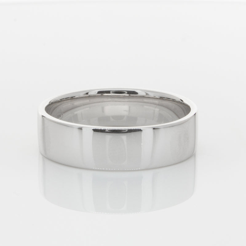 Platinum 6mm Band-Ring-Walker & Hall