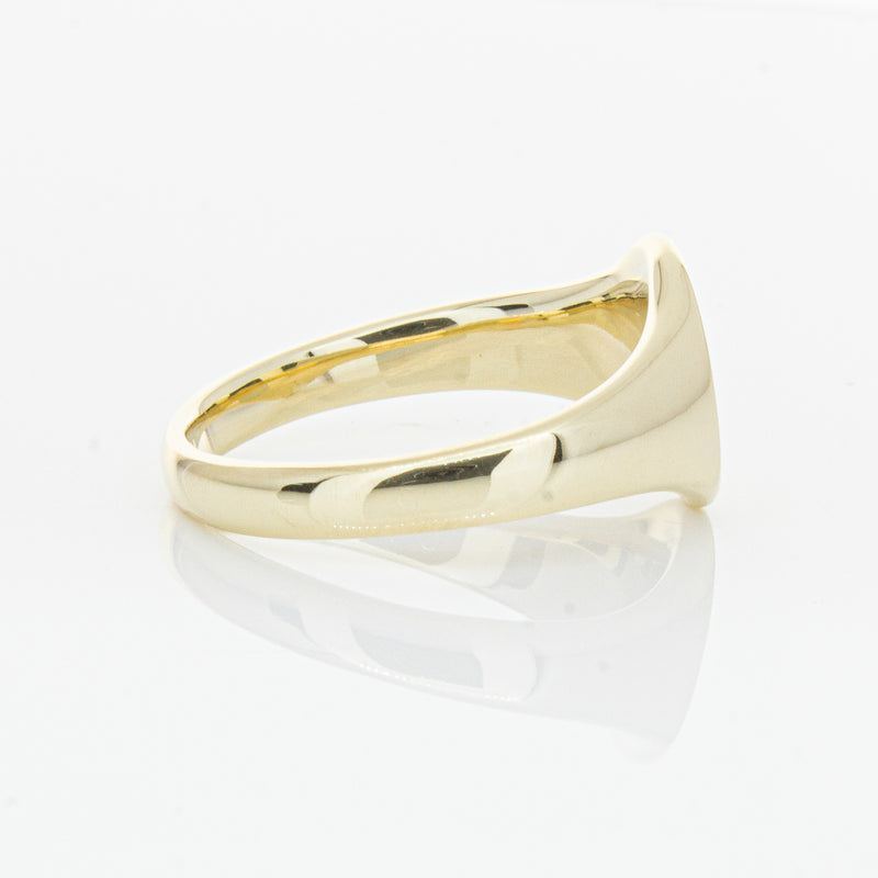 9ct Yellow Gold Classic Signet Ring-Ring-Walker & Hall