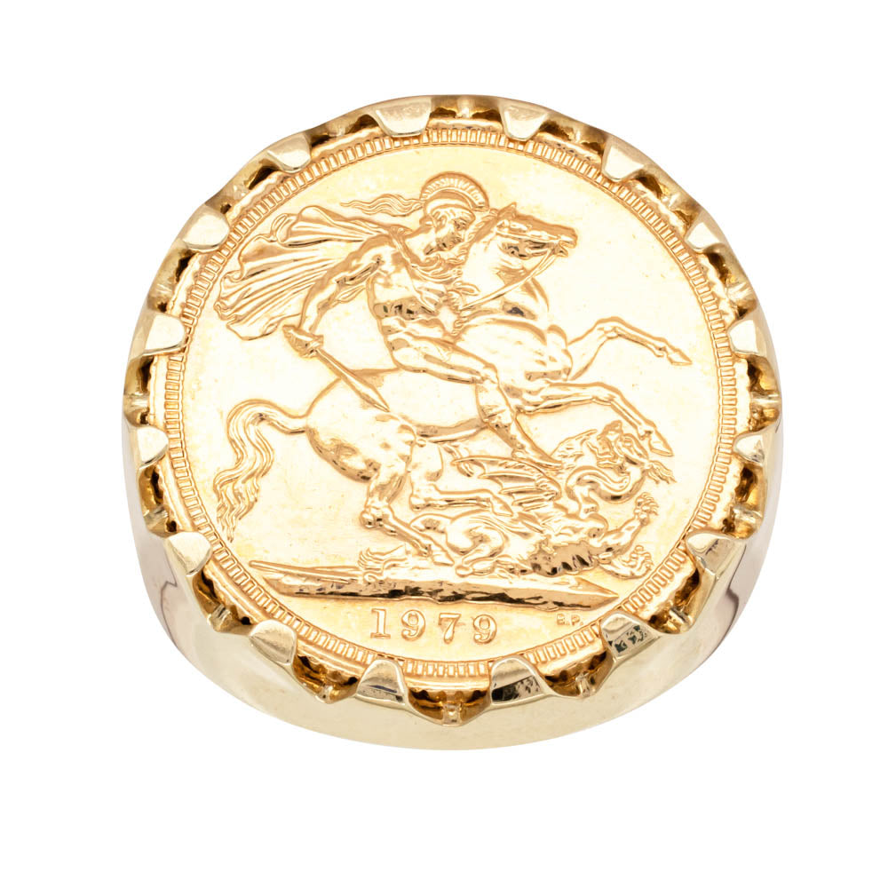 Half sovereign ring #coin #coins #sov #sovreign #georgeanddragon #coi... |  TikTok