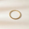 9ct Yellow Gold Twine Band - Ring - Walker & Hall