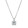 18ct White Gold 2.00ct Diamond Blossom Pendant - Necklace - Walker & Hall