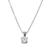 9ct White Gold .40ct Diamond Ava Pendant - Necklace - Walker & Hall