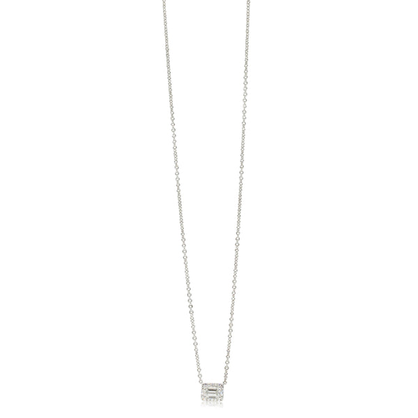 18ct White Gold .51ct Diamond Necklace - Walker & Hall