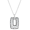 Deja Vu 18ct White Gold 1.50ct Diamond Pendant - Necklace - Walker & Hall