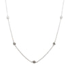18ct White Gold .67ct Diamond Necklace - Walker & Hall
