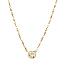 18ct Yellow Gold .30ct Diamond Natalia Pendant - Necklace - Walker & Hall