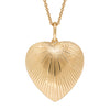 9ct Yellow Gold Guiding Light Heart Locket - Necklace - Walker & Hall