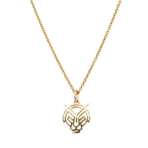 9ct Yellow Gold Year Of The Tiger Pendant - Necklace - Walker & Hall