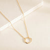 9ct Yellow Gold Mini Entwined Pendant - Necklace - Walker & Hall