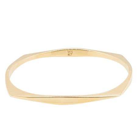 9ct Yellow Gold Eos Bangle-Bracelet-Walker & Hall