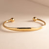 9ct Yellow Gold Baby Cuff-Bracelet-Walker & Hall