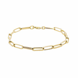 Recycled 9ct Yellow Gold 1st Edition Chain Bracelet - Bracelet - Walker & Hall